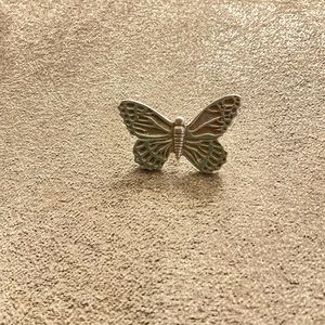 Danforth 1994 Vintage Pewter Butterfly Pin